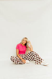Checks Over Stripes Pants