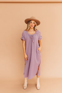 Laid Back Lavender Dress