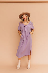 Laid Back Lavender Dress