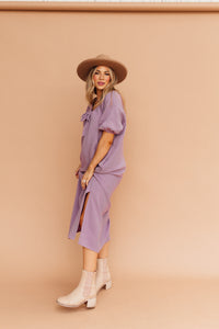 Laid Back Lavender Dress