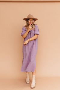 Laid Back Lavender Dress