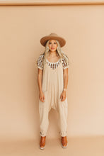 Load image into Gallery viewer, Free as Can Be Jumpsuit (Tan)