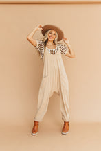 Load image into Gallery viewer, Free as Can Be Jumpsuit (Tan)
