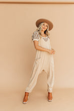 Load image into Gallery viewer, Free as Can Be Jumpsuit (Tan)