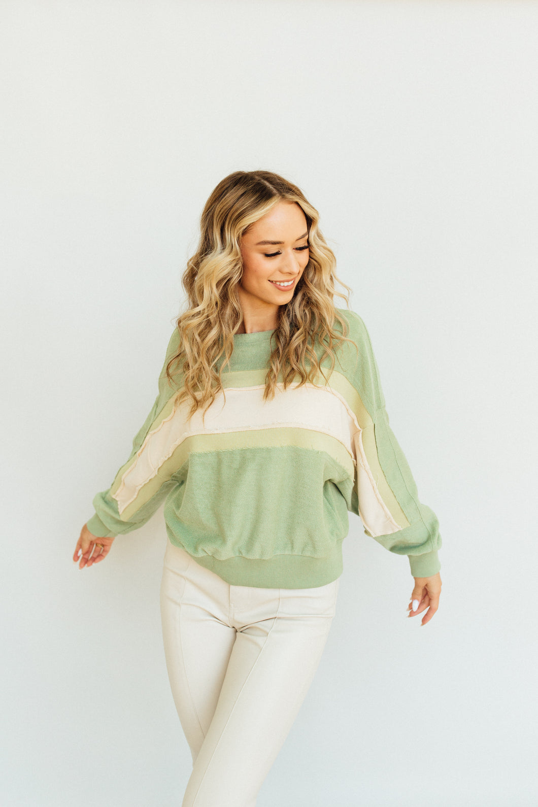 Stipe Type Sweater