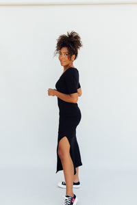 Not so Basic Dress (Black)