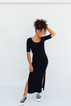 Load image into Gallery viewer, Not so Basic Dress (Black)