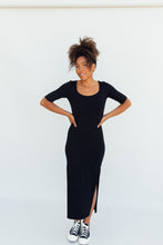 Load image into Gallery viewer, Not so Basic Dress (Black)