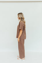 Load image into Gallery viewer, Mad For Plaid Set (Brown)