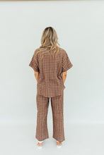 Load image into Gallery viewer, Mad For Plaid Set (Brown)