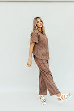 Load image into Gallery viewer, Mad For Plaid Set (Brown)