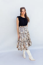 Load image into Gallery viewer, Fight for Floral Skirt