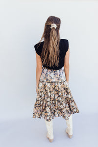 Fight for Floral Skirt