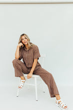 Load image into Gallery viewer, Mad For Plaid Set (Brown)
