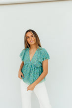 Load image into Gallery viewer, Feelin&#39; Fussy Top (Aqua)