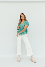 Load image into Gallery viewer, Feelin&#39; Fussy Top (Aqua)