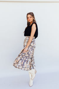 Fight for Floral Skirt