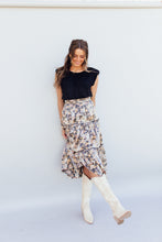 Load image into Gallery viewer, Fight for Floral Skirt