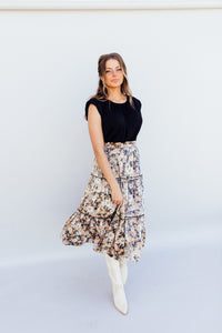 Fight for Floral Skirt