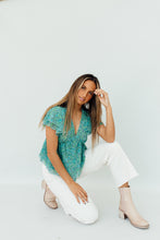 Load image into Gallery viewer, Feelin&#39; Fussy Top (Aqua)