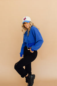 So Into Blue Jacket