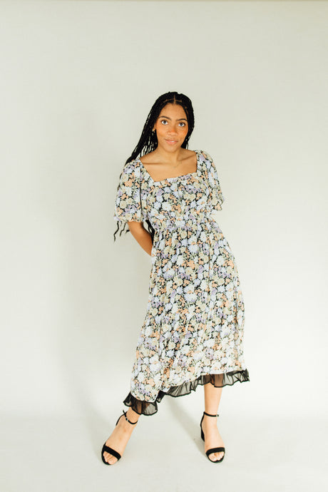 Falling for Floral Dress
