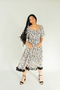 Falling for Floral Dress