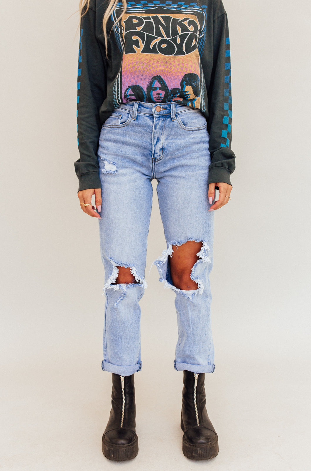 Here for Good Jeans *RESTOCKED*