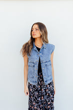 Load image into Gallery viewer, Get it Girl Vest (demin) *S-XL
