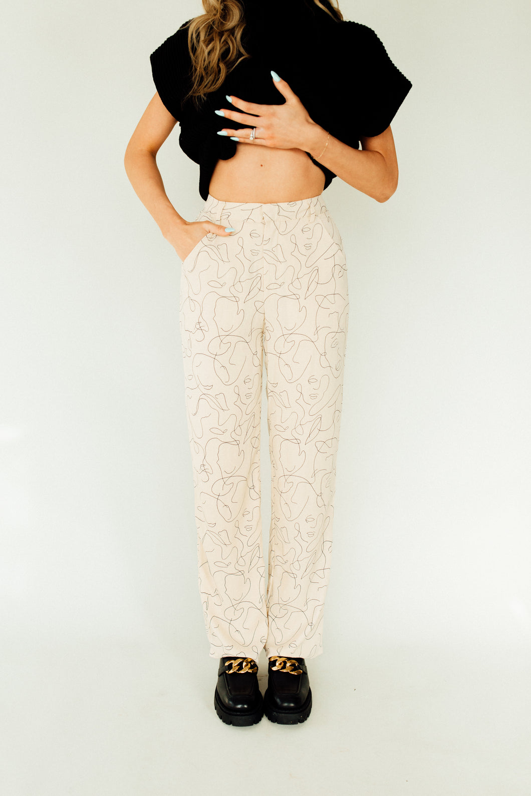 Part of the Pattern Pants (XS-L)