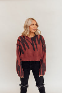 Swoon for Maroon Sweater *RESTOCKED*
