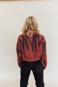 Swoon for Maroon Sweater *RESTOCKED*