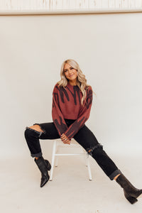 Swoon for Maroon Sweater *RESTOCKED*