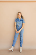 Load image into Gallery viewer, Buckle Up Jumpsuit (demin) *RESTOCKED*
