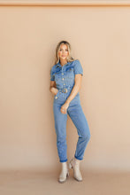 Load image into Gallery viewer, Buckle Up Jumpsuit (demin) *RESTOCKED*